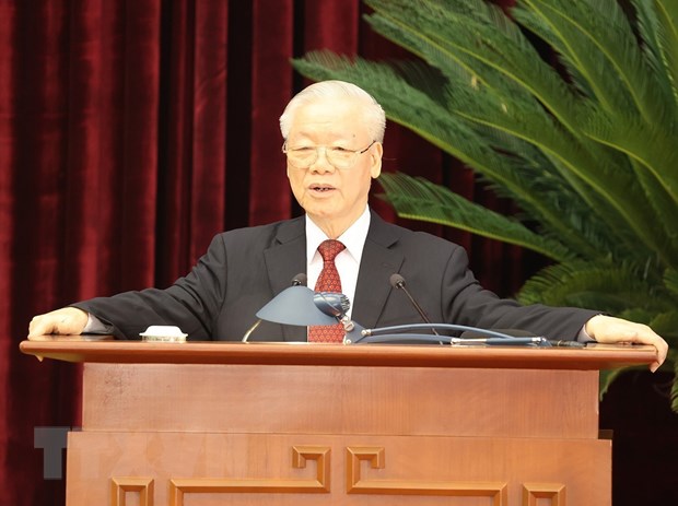 Toàn văn bài phát biểu bế mạc hội nghị Trung ương 6 của Tổng Bí thư Nguyễn Phú Trọng - Ảnh 2.