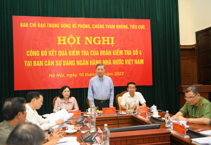 Công bố kết quả kiểm tra tại Ban cán sự đảng Ngân hàng Nhà nước Việt Nam - Ảnh 1.