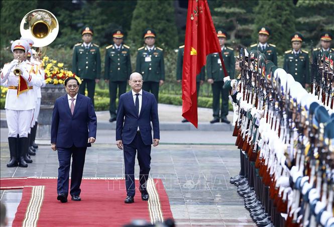 Thủ tướng Cộng hòa Liên bang Đức thăm chính thức Việt Nam - Ảnh 2.