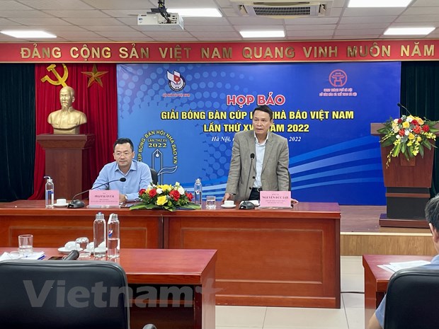 Công bố Giải bóng bàn dành cho các Nhà báo Việt Nam - Ảnh 1.