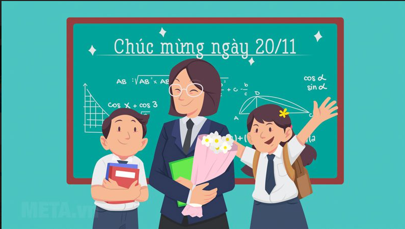 Những mẫu background ý nghĩa chào mừng ngày Nhà giáo Việt Nam 20/11 - Ảnh 2.