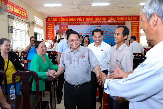 Thủ tướng Phạm Minh Chính: Đại đoàn kết phải diễn ra hằng ngày, hằng giờ ở các khu dân cư, các ngành, các cấp  - Ảnh 2.