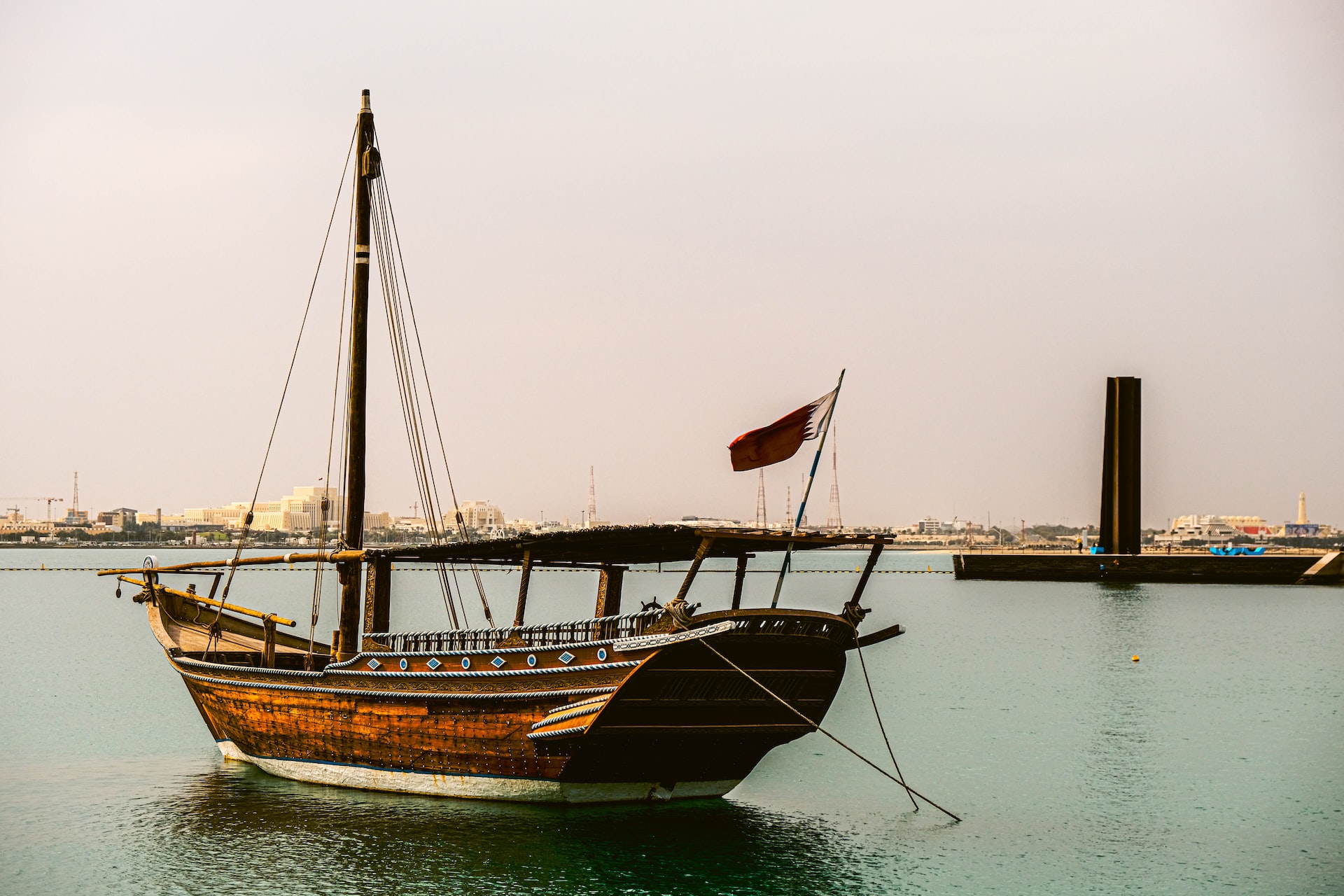World Cup 2022: Du lịch bằng Dhow trên vịnh Doha - Ảnh 4.