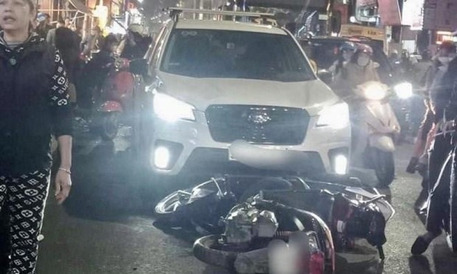 Tai nạn trên phố Bạch Mai: Nồng độ cồn của lái xe vượt khung - Ảnh 1.