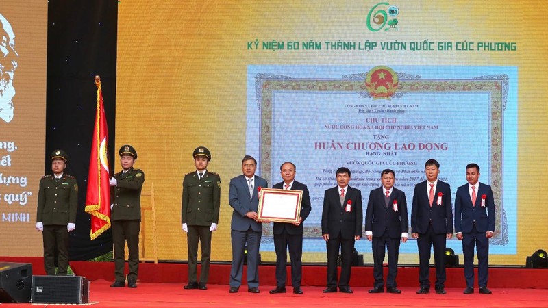 Vườn quốc gia Cúc Phương đón nhận Huân chương Lao động hạng Nhất - Ảnh 2.