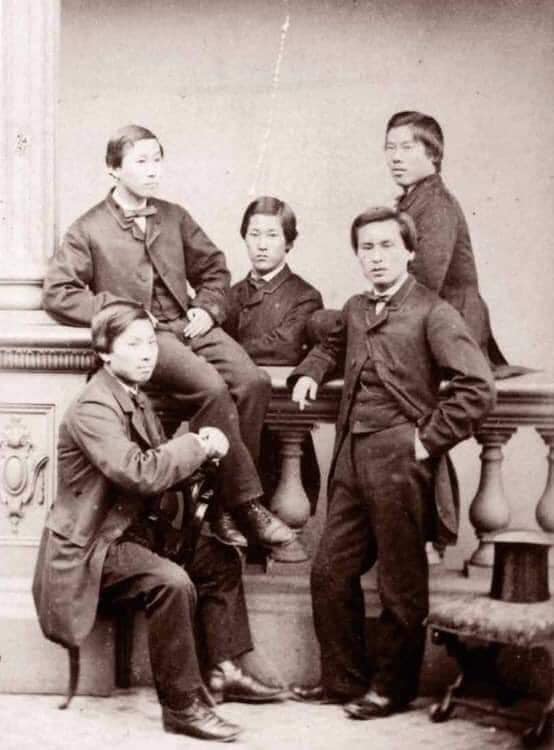 Năm thanh niên Nhật tiên phong du học nước ngoài - Ảnh 1.