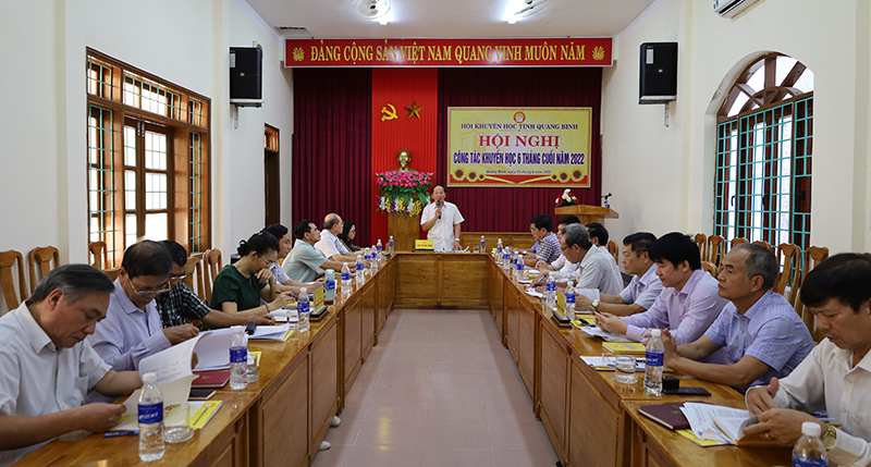 Quảng Bình: Phấn đấu 80% đảng viên tham gia hội viên Hội Khuyến học - Ảnh 1.