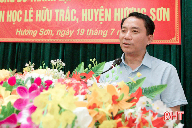 Hà Tĩnh: Thành lập Quỹ Khuyến học Lê Hữu Trác, huyện Hương Sơn  - Ảnh 1.