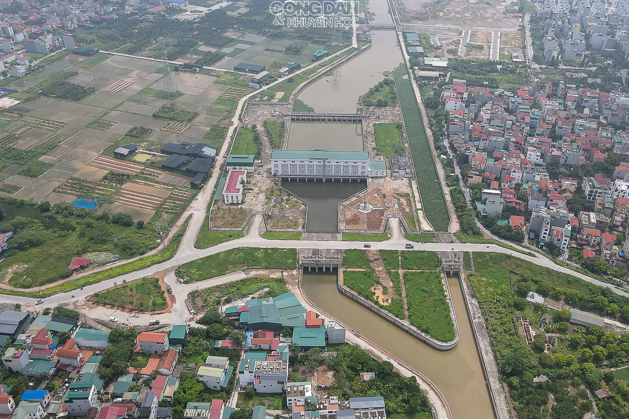 Cận cảnh dự án chống ngập nghìn tỷ tại Hà Nội chậm tiến độ - Ảnh 1.