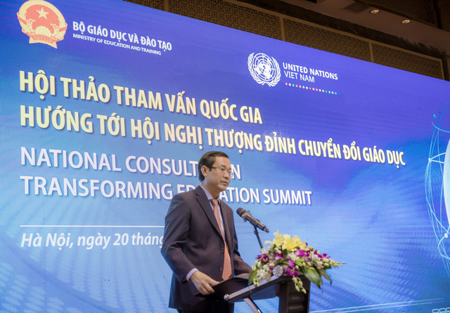 Việt Nam tổ chức Hội nghị Tham vấn Quốc gia về Chuyển đổi Giáo dục - Ảnh 1.