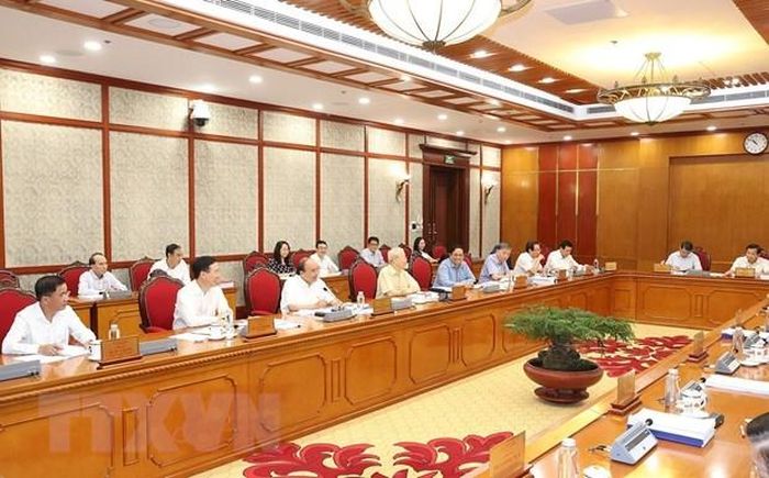 Tổng Bí thư chủ trì họp Bộ Chính trị, Ban Bí thư cho ý kiến các đề án - Ảnh 2.