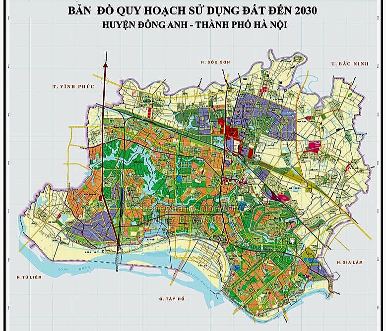 Đông Anh (Hà Nội) phát triển nhanh cơ sở hạ tầng - Ảnh 1.