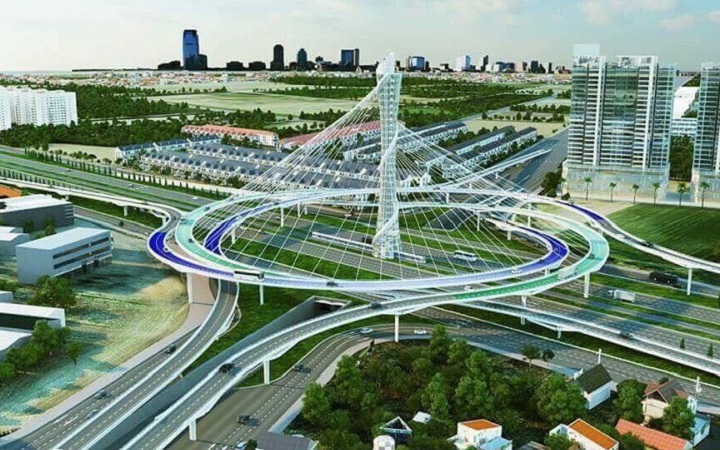 Thi c&ocirc;ng 1 năm tr&ecirc;n Đại Lộ Thăng Long: phải đảm bảo giao th&ocirc;ng - Ảnh 1.