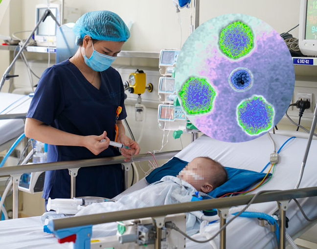 Cảnh báo tăng nhanh các ca mắc virus Adeno ở trẻ em  - Ảnh 1.
