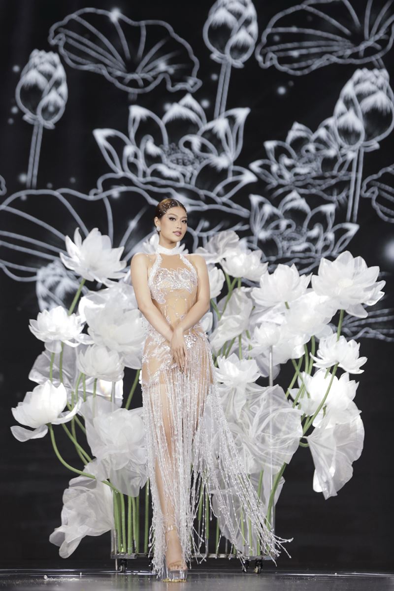 Miss Grand Vietnam 2022: Đêm trình diễn Trang phục Văn hóa Dân tộc đầy màu sắc - Ảnh 12.