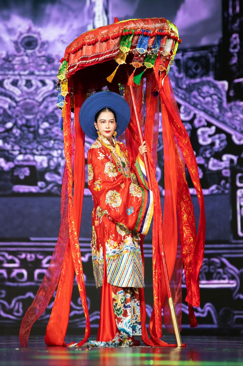 Miss Grand Vietnam 2022: Đêm trình diễn Trang phục Văn hóa Dân tộc đầy màu sắc - Ảnh 9.
