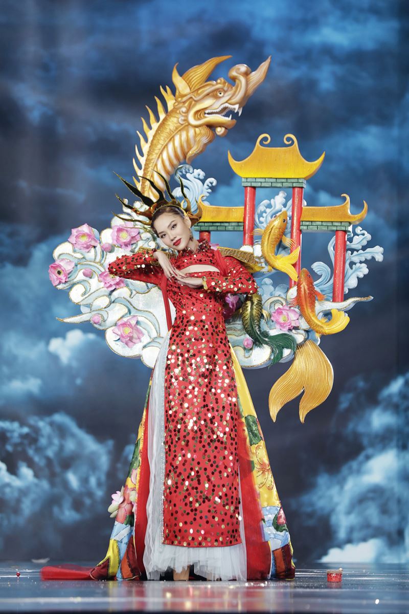 Miss Grand Vietnam 2022: Đêm trình diễn Trang phục Văn hóa Dân tộc đầy màu sắc - Ảnh 3.