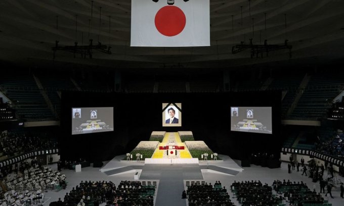  Lễ tang cựu thủ tướng Nhật Bản Shinzo Abe - Ảnh 1.
