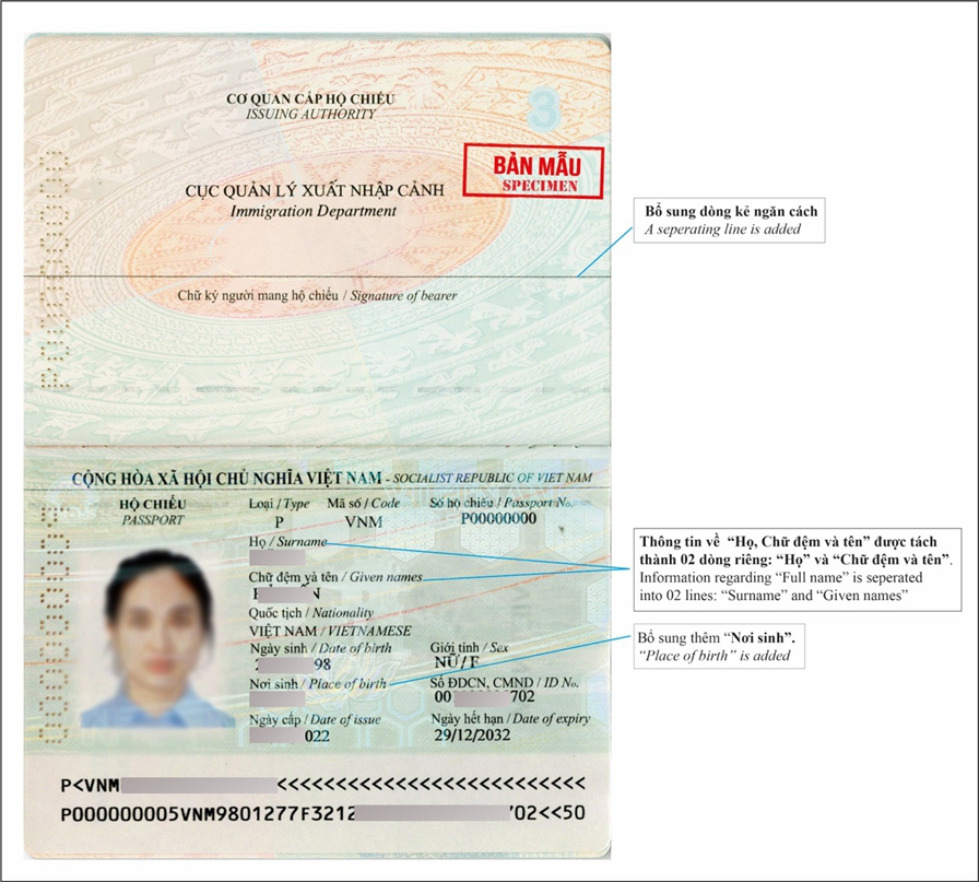 Triển khai cấp hộ chiếu bổ sung thông tin “nơi sinh” - Ảnh 1.