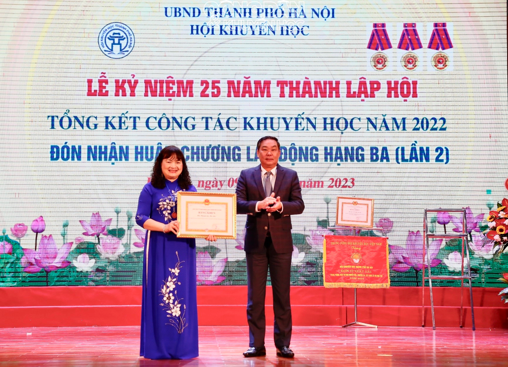 Hội Khuyến học Hà Nội nhận Huân chương Lao động hạng Ba (lần 2) - Ảnh 10.
