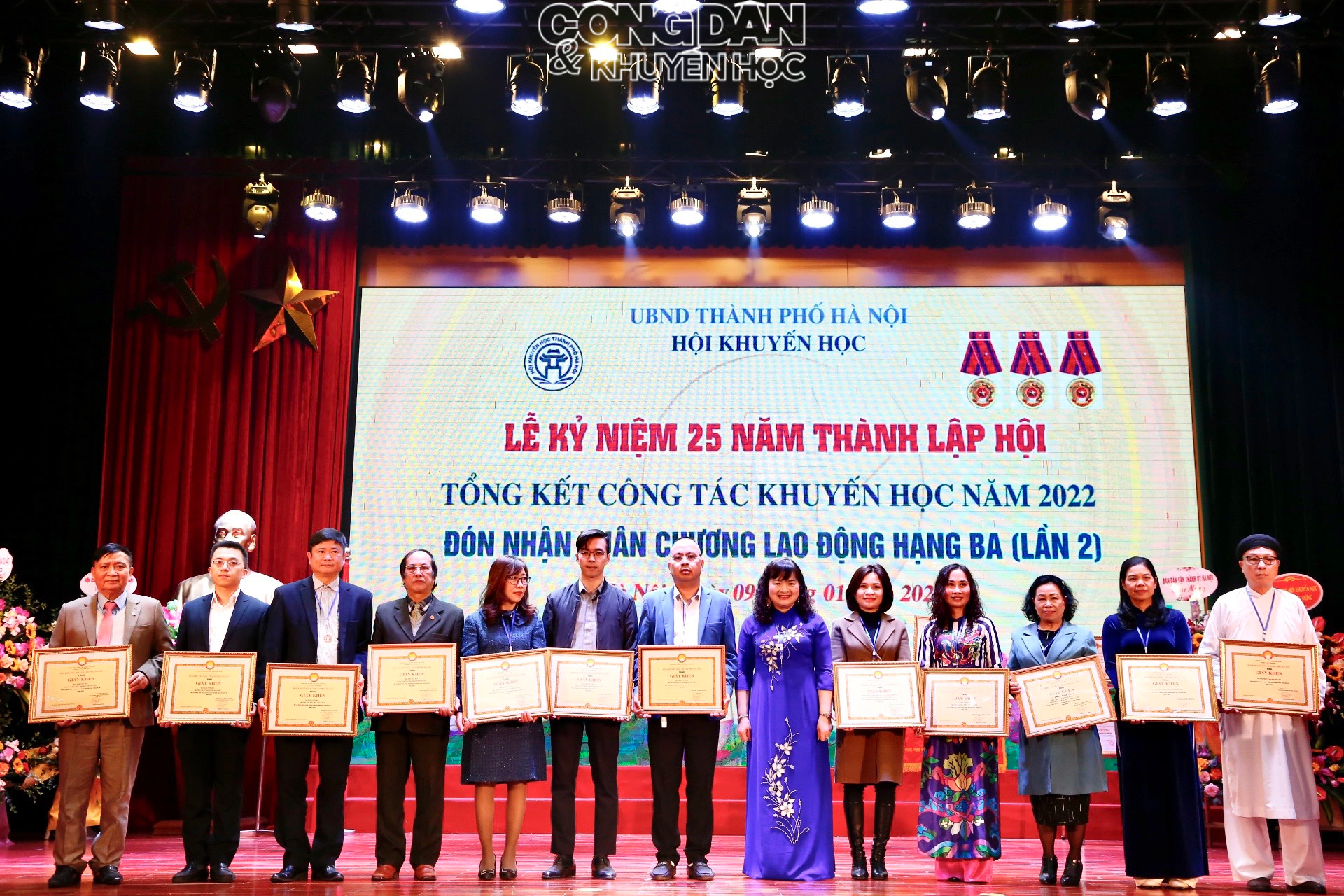 Hội Khuyến học Hà Nội nhận Huân chương Lao động hạng Ba (lần 2) - Ảnh 13.