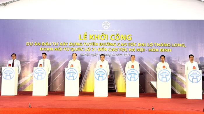 Hà Nội khởi công tuyến đường hơn 5.000 tỷ đồng, nối cao tốc Đại lộ Thăng Long đến cao tốc Hòa Lạc - Hòa Bình - ảnh 1.png