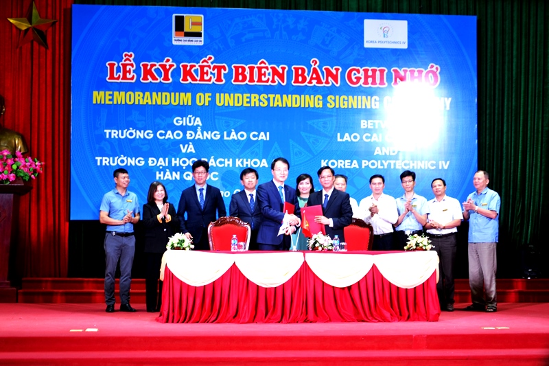 Trường Cao đẳng Lào Cai hợp tác với Hàn Quốc đào tạo nghề chất lượng cao cho địa phương và vùng Tây Bắc - Ảnh 1.