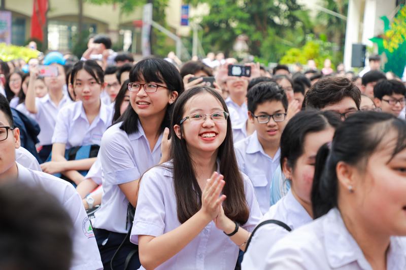 Thành phố Hồ Chí Minh triển khai Bộ tiêu chí &quot;Trường học hạnh phúc&quot; - Ảnh 1.