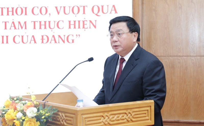 Ra mắt sách của Tổng Bí thư Nguyễn Phú Trọng về quyết tâm thực hiện Nghị quyết Đại hội XIII của Đảng - Ảnh 3.