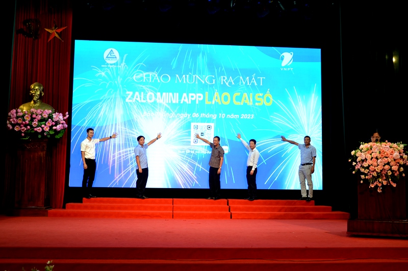 Khai trương ứng dụng Lào Cai số trên nền tảng mạng xã hội Zalo - Ảnh 1.
