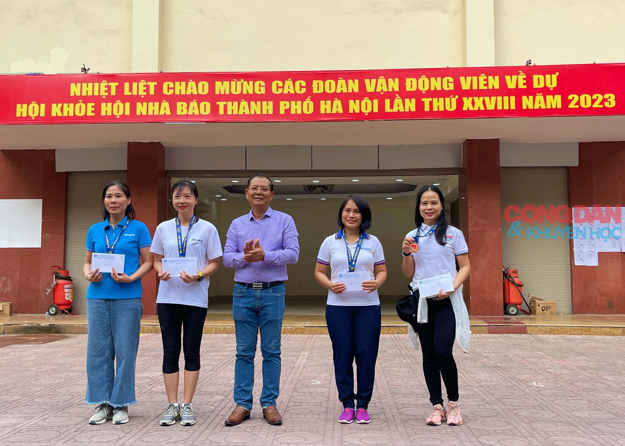 Tưng bừng Hội khỏe Hội Nhà báo Thành phố Hà Nội mở rộng 2023 - Ảnh 8.