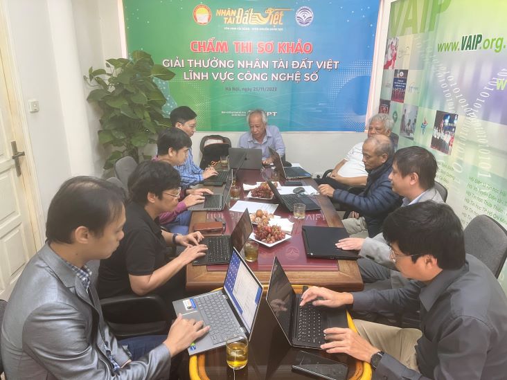Chính thức bắt đầu chấm thi Sơ khảo Nhân tài Đất Việt 2023- Ảnh 1.