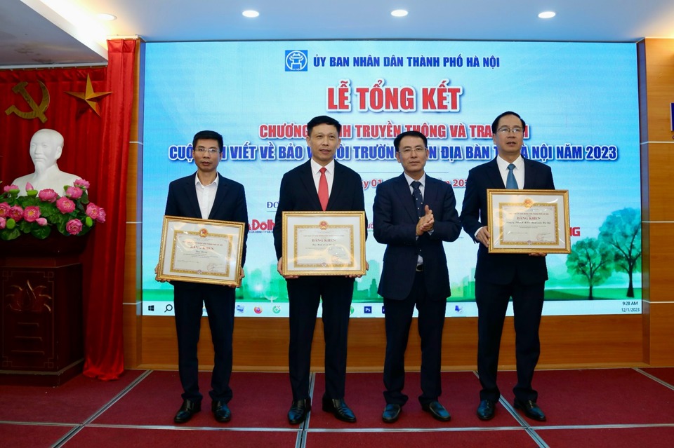 Phát động Chương trình truyền thông về Bảo vệ môi trường trên địa bàn thành phố Hà Nội năm 2024- Ảnh 2.