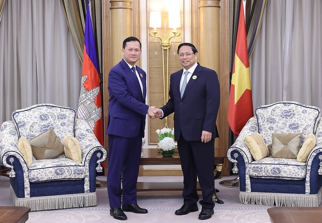Thủ tướng Campuchia thăm chính thức Việt Nam: Tăng cường hơn nữa mối quan hệ hữu nghị truyền thống- Ảnh 5.