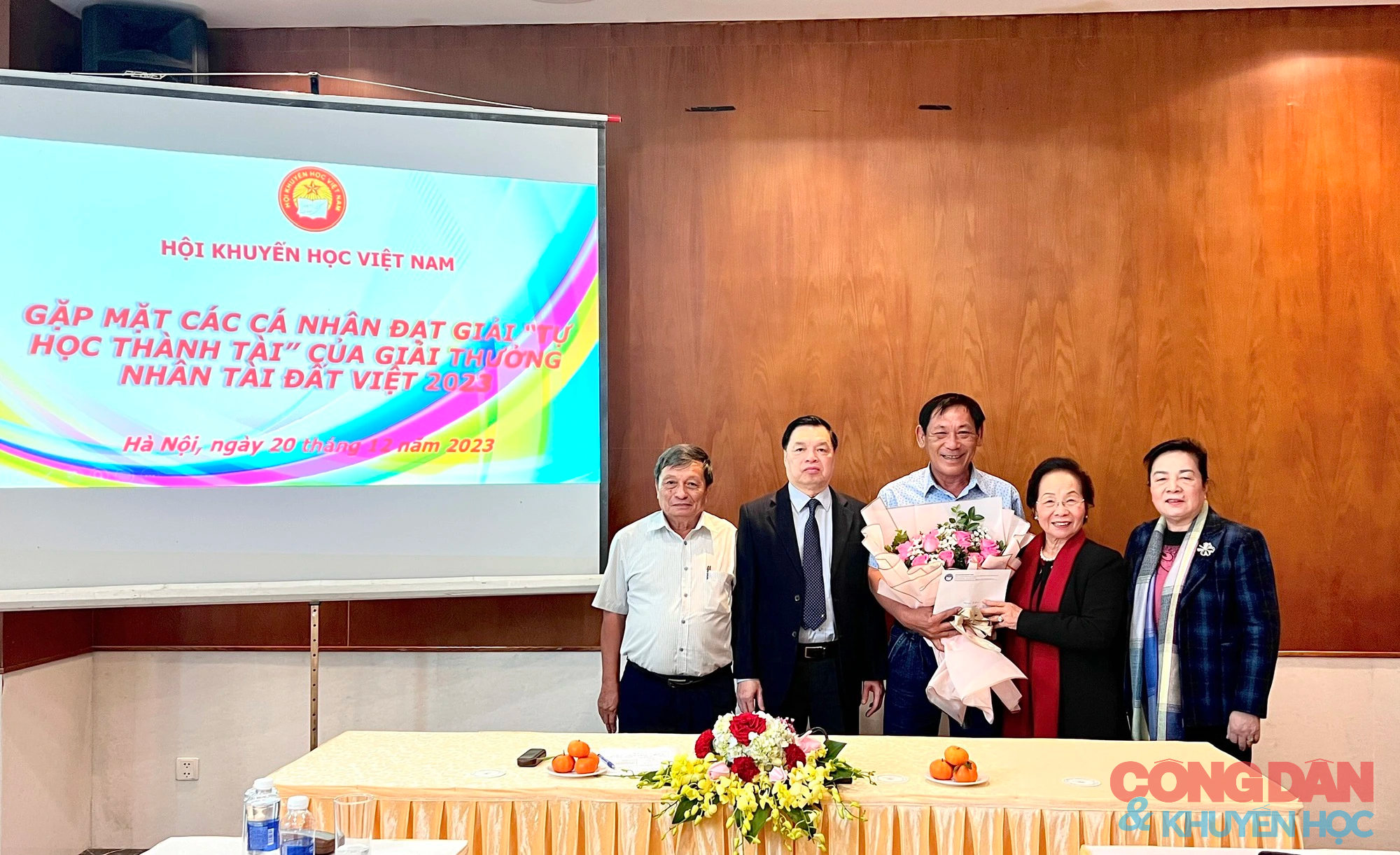 Gặp mặt các cá nhân đạt giải Tự học thành tài của Giải thưởng Nhân tài Đất Việt 2023- Ảnh 6.