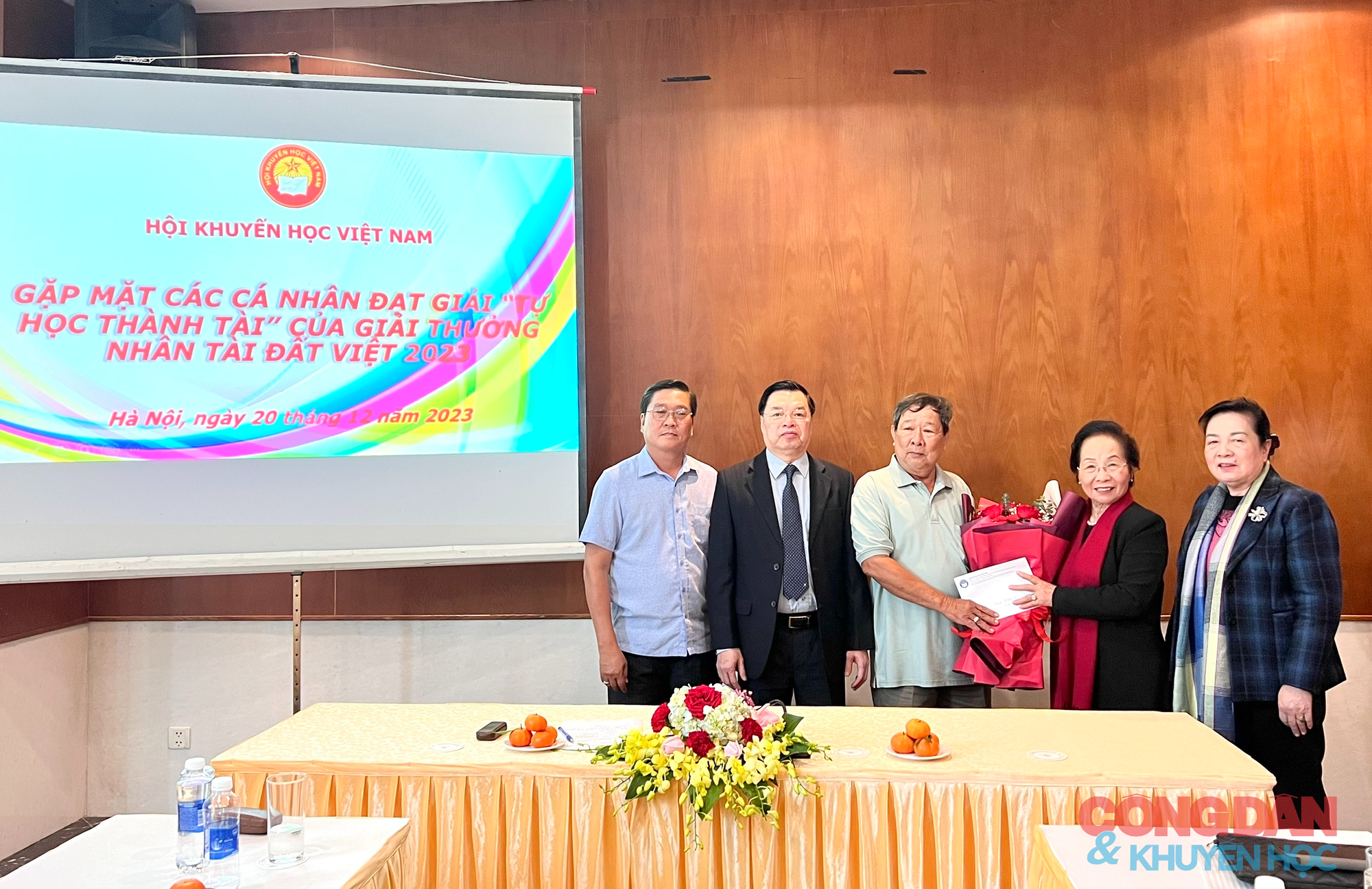 Gặp mặt các cá nhân đạt giải Tự học thành tài của Giải thưởng Nhân tài Đất Việt 2023- Ảnh 8.