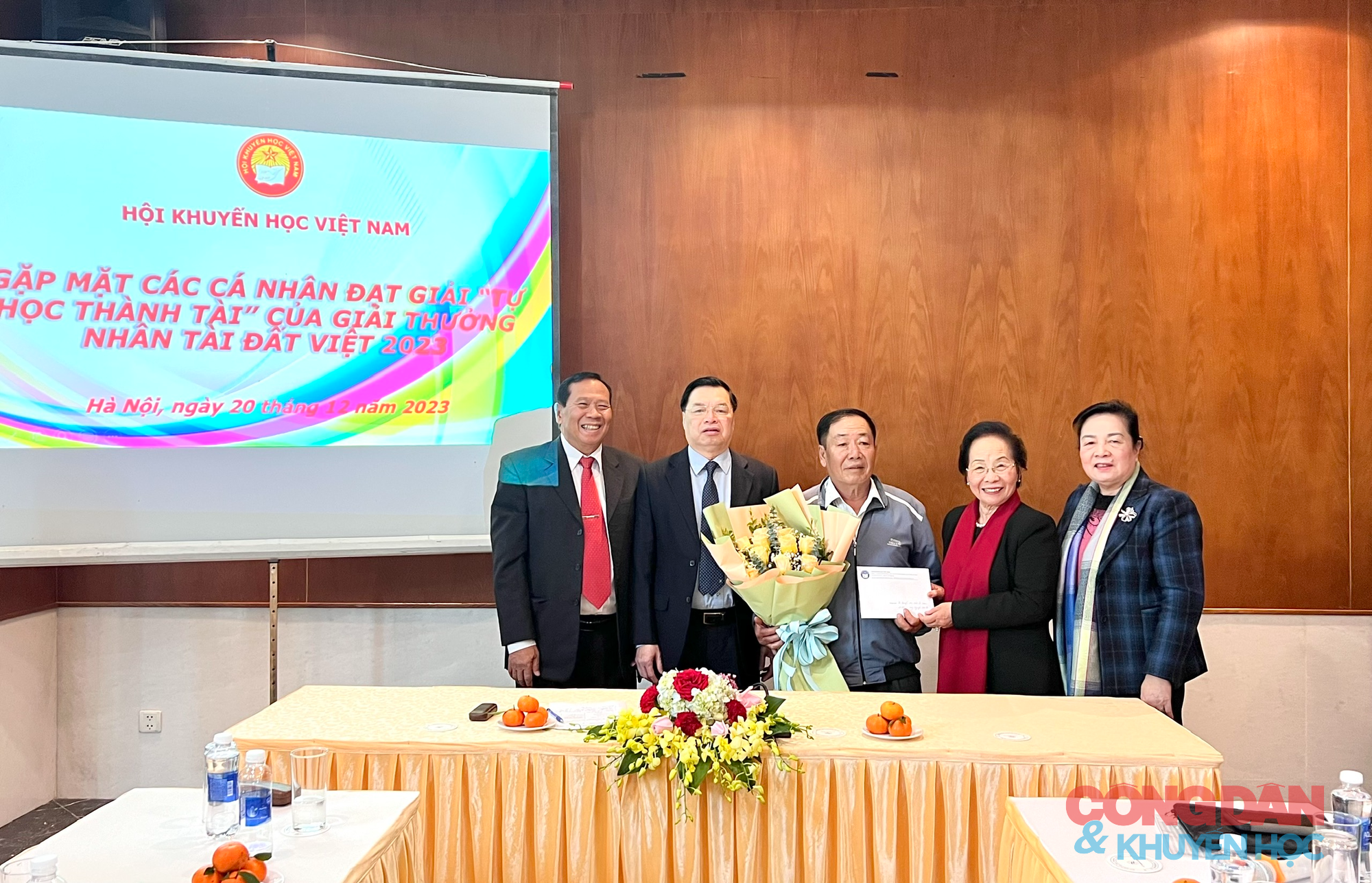 Gặp mặt các cá nhân đạt giải Tự học thành tài của Giải thưởng Nhân tài Đất Việt 2023- Ảnh 9.