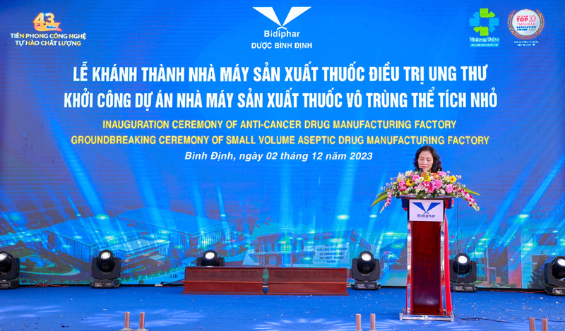 Khánh thành nhà máy sản xuất thuốc điều trị ung thư lớn nhất Việt Nam- Ảnh 4.