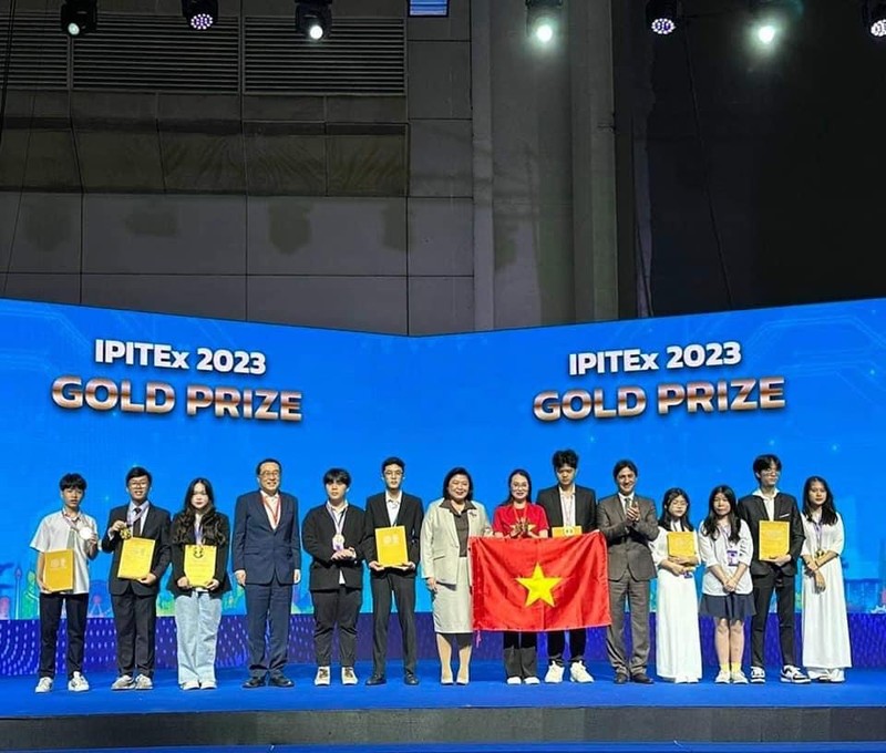Đoàn học sinh VN đạt thành tích cao tại Cuộc thi quốc tế về Sở hữu Trí tuệ, Sáng chế, Đổi mới và Công nghệ - Ảnh 1.