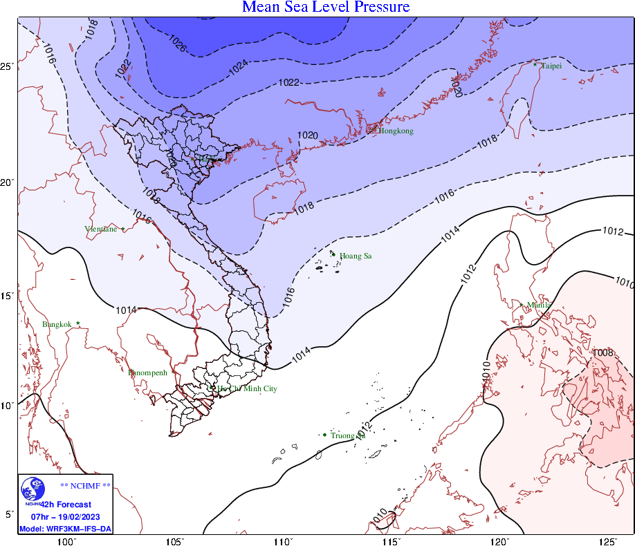 Dự báo thời tiết ngày 19/2, không khí lạnh tăng cường tại Miền Bắc - Ảnh 1.