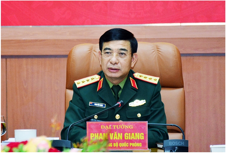 Đại tướng Phan Văn Giang chúc mừng chiến sĩ ngành Quân y nhân Ngày Thầy thuốc Việt Nam - Ảnh 1.