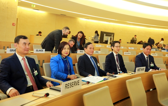 Phó Thủ tướng Trần Lưu Quang tham dự Phiên họp cấp cao khoá 52 Hội đồng Nhân quyền Liên Hợp Quốc - Ảnh 2.