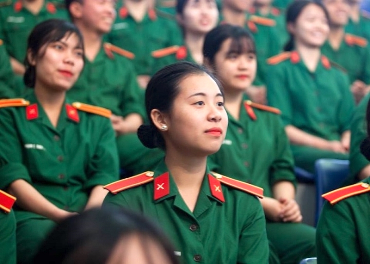 4 trường quân đội tuyển học viên nữ năm 2023 - Ảnh 1.