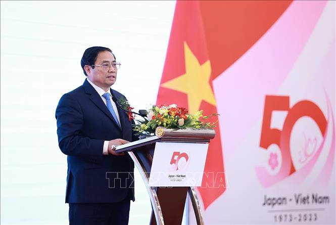 Thủ tướng Phạm Minh Chính: Việt Nam – Nhật Bản hướng đến phát triển bền vững, thịnh vượng của hai bên - Ảnh 1.