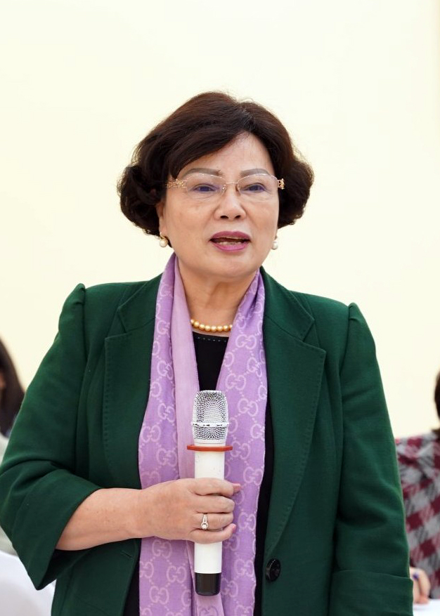Chủ tịch Hội Khuyến học tỉnh Phú Thọ Nguyễn Thị Kim Hải: Phụ nữ có nhiều lợi thế để làm khuyến học tốt - Ảnh 3.