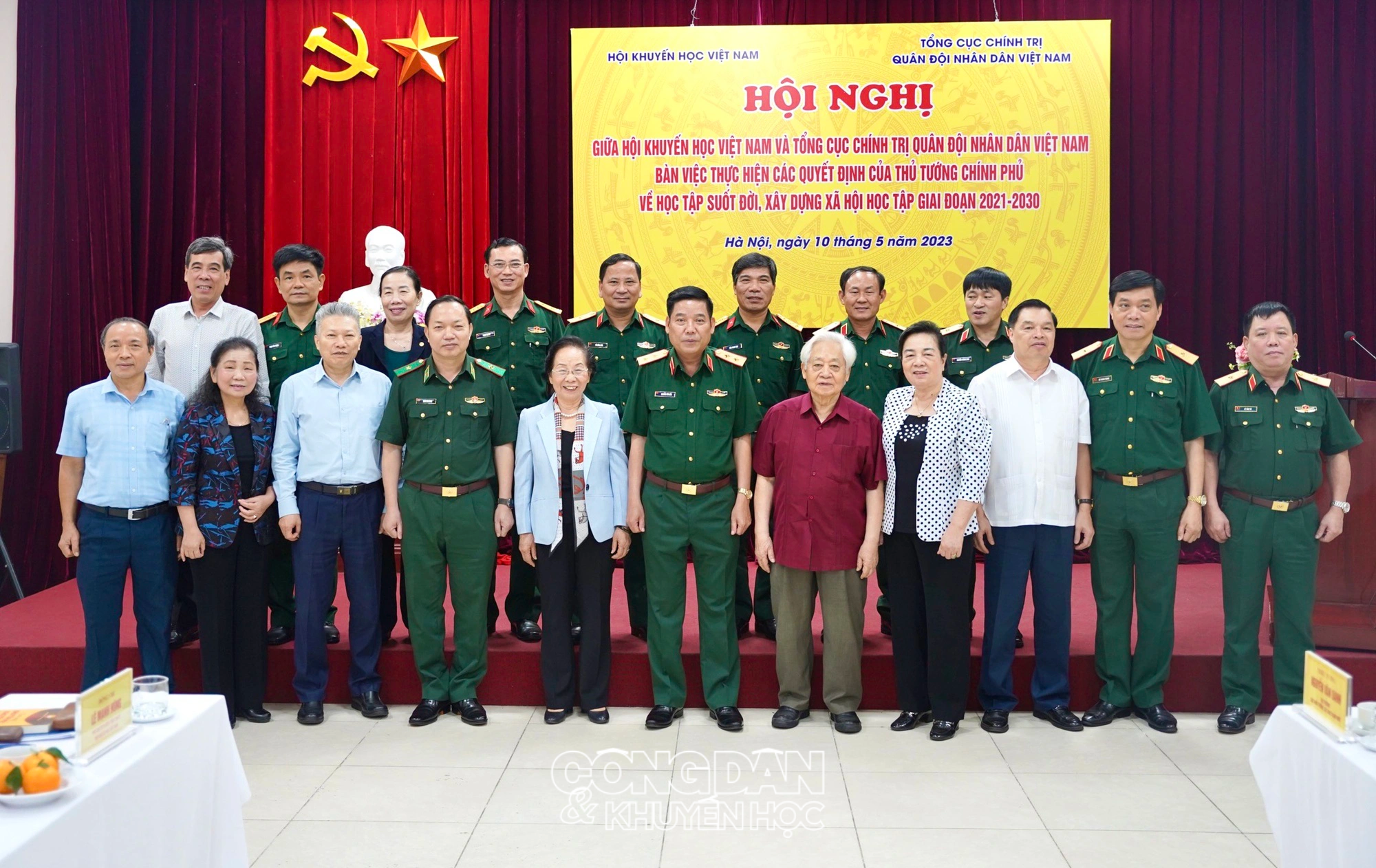 Đẩy mạnh phối hợp giữa Tổng cục Chính trị Quân đội nhân dân Việt Nam và Hội Khuyến học Việt Nam - Ảnh 9.