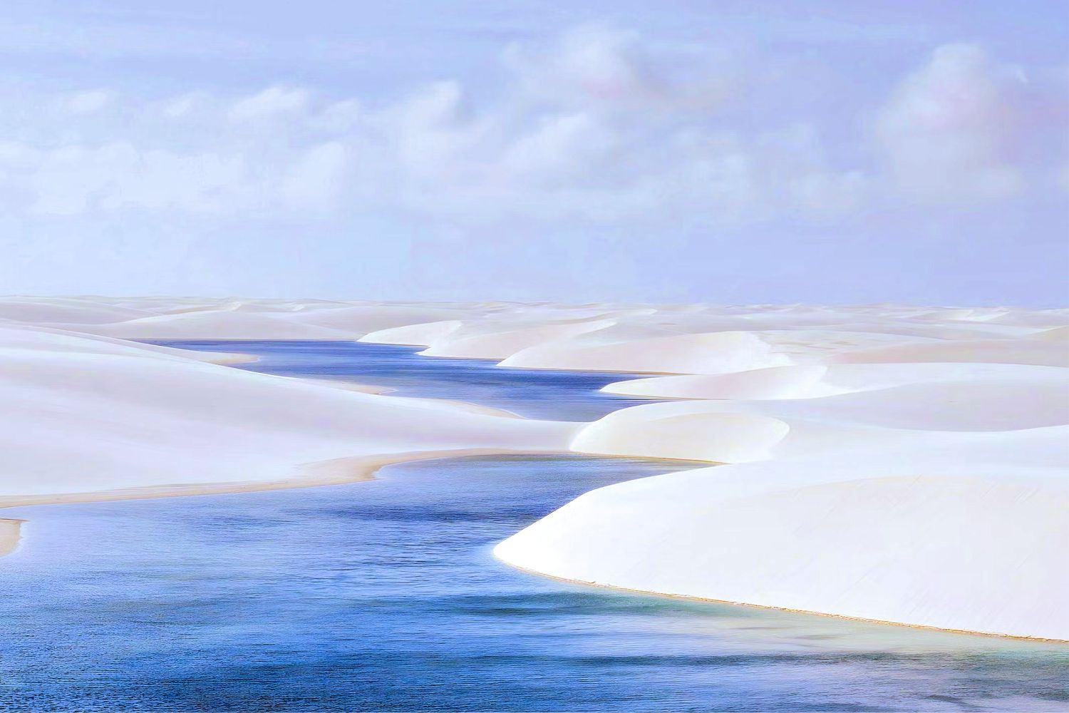 Lencois Maranhenses - khám phá vẻ mê hoặc của hàng trăm hồ nước xanh ngọc giữa sa mạc - Ảnh 9.