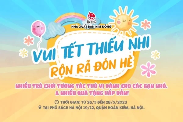 Nhiều hoạt động vui chơi hè bổ ích cho thiếu nhi tại chương trình &quot;Vui Tết thiếu nhi - Rộn rã đón hè&quot; - Ảnh 1.