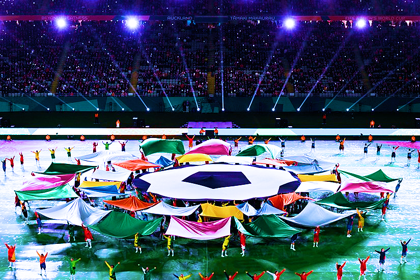 World Cup nữ 2023: Sắc màu văn hóa và bình đẳng giới trong lễ khai mạc - Ảnh 1.