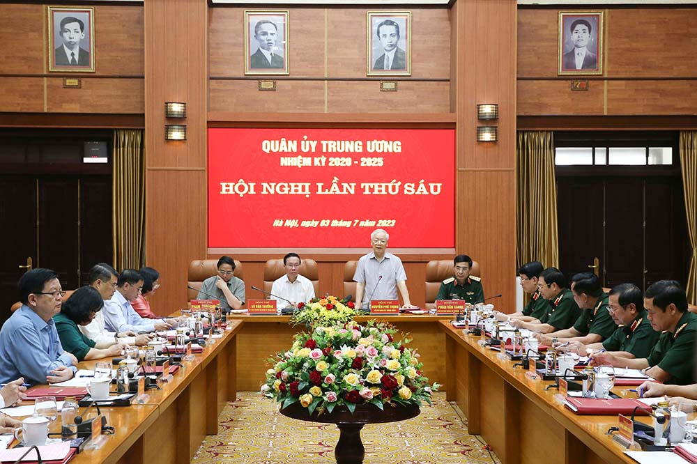 Bộ Chính trị chỉ định Chủ tịch nước Võ Văn Thưởng tham gia Quân ủy Trung ương - Ảnh 1.